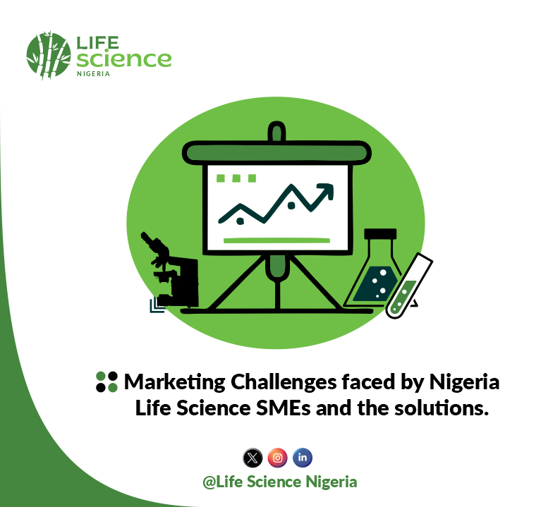 Marketing challenges faced by Nigeria life science SMEs and the solutions.