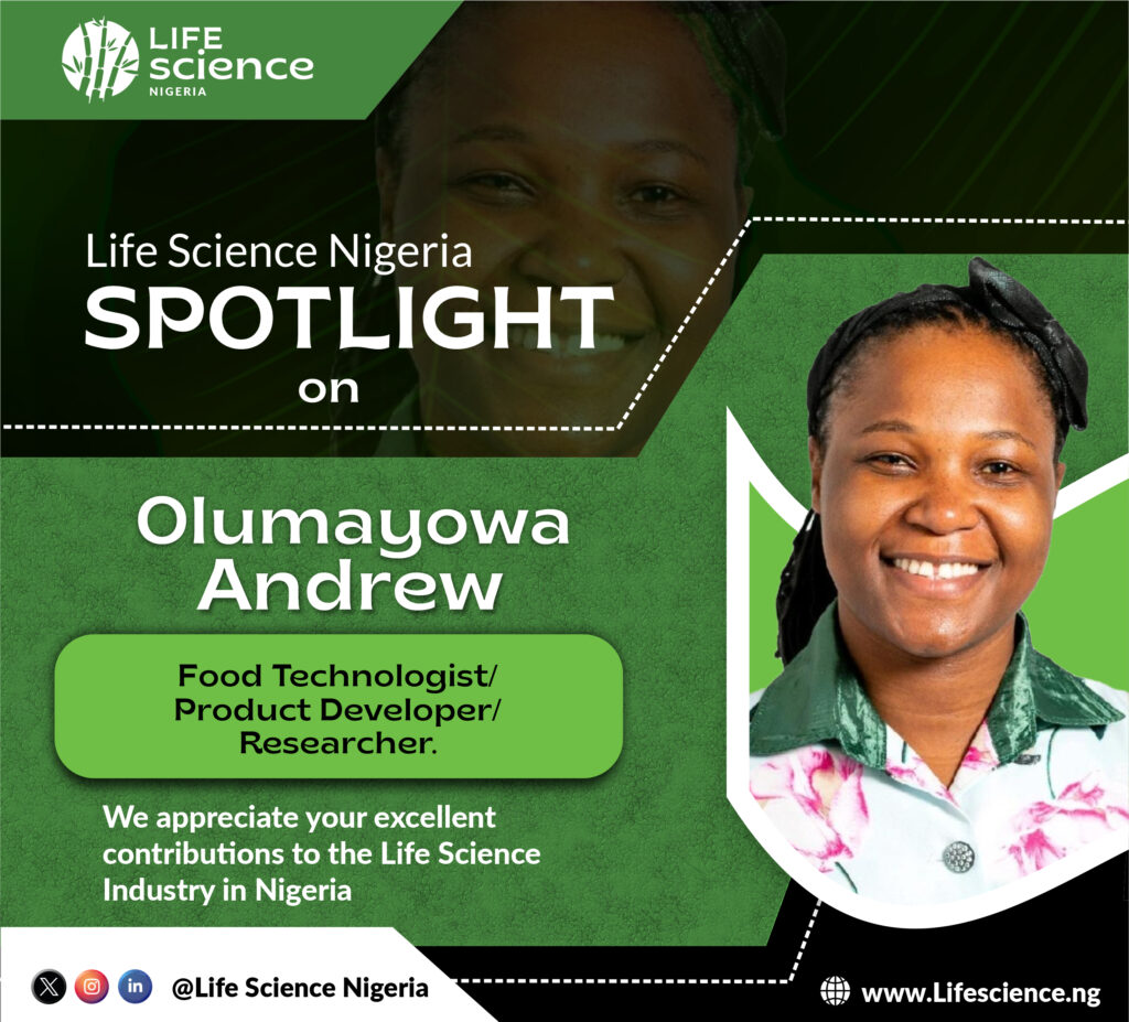 Life Science Nigeria Spotlight on Olumayowa Andrew