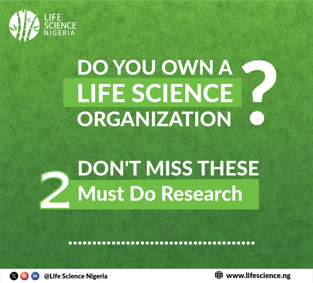 2 Crucial Kinds of Research Life Science Organizations must conduct.